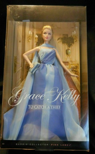Mattel Barbie Collector Grace Kelly To Catch A Thief Collector Pink Label Unused - Picture 2 of 6