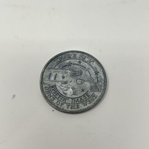 Vintage Daisy Dollar Guns of the West Medal Coin Token Percussion Pistol - Picture 1 of 2