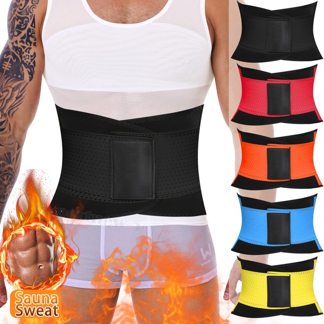 Para hombre Fajas Para Adelgazar Reductoras Abdomen Faja De Ejercicio Gimnasio Para Hombres