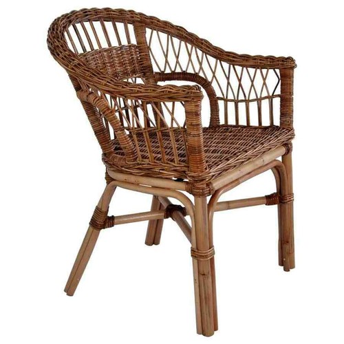 Vintage Ikea Rattan Gulte Chair 1999 Wicker lounge chair BOHO