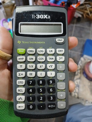 Texas Instruments 30XA Scientific Calculator