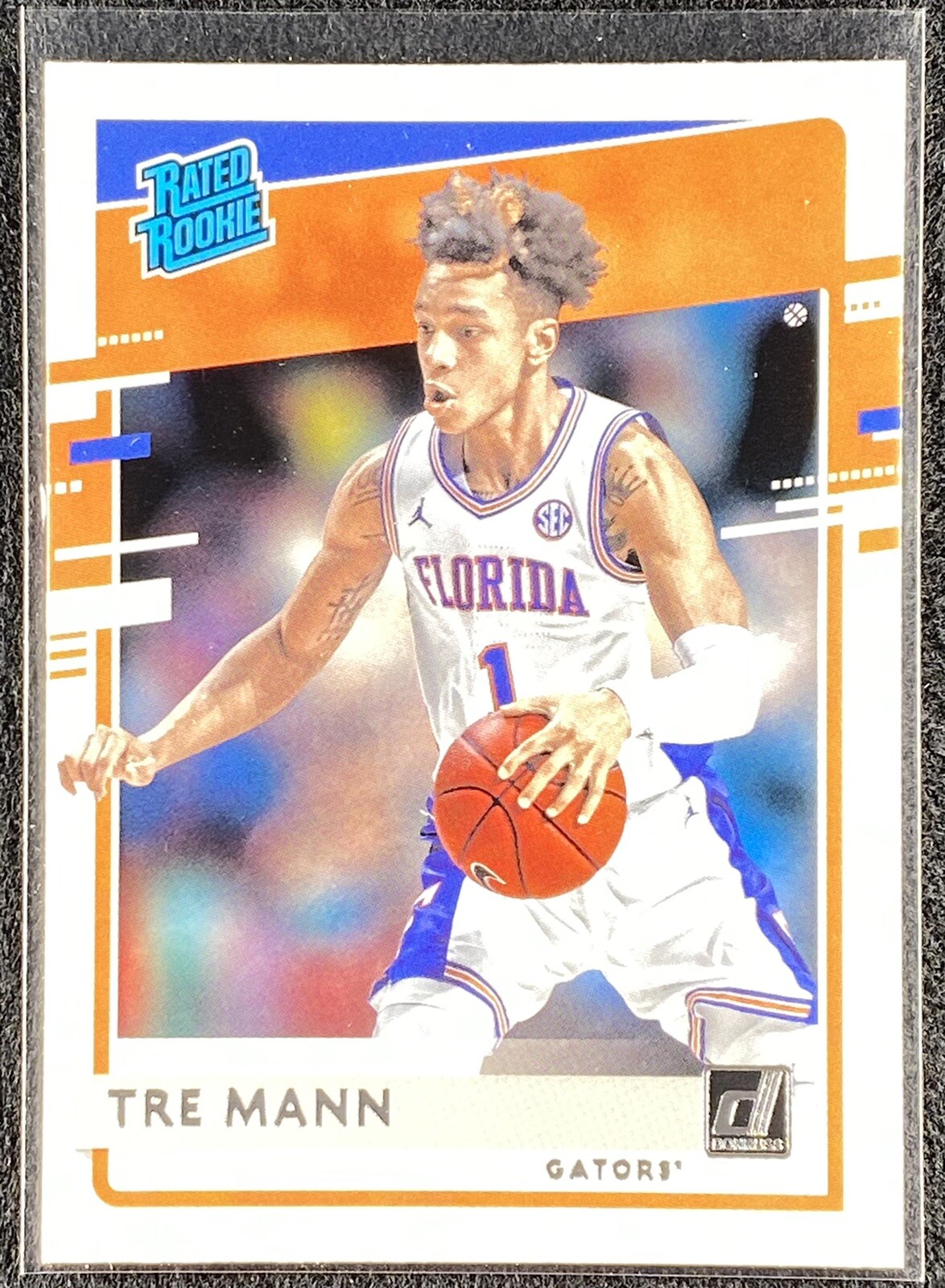 2021 Chronicles Donruss Draft Picks Tre Mann Rated Rookie #46 - Gators