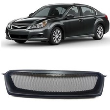 For Subaru Legacy 2010 2011 2012 Black Front Bumper Grill Grille Fiberglass