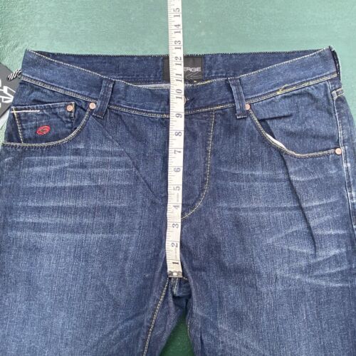 Y2K Deadstock Energie Peet Jeans Men’s W34 L34 Blue Denim Straight Leg Sixty - Picture 3 of 15