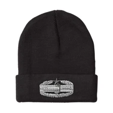 Beanies for Men Combat Action Badge 2Nd Award Embroidery Acrylic Skull Cap