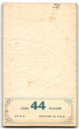 1965 Topps Embossed Roy McMillan Baseball Cards #44 - Picture 2 of 2