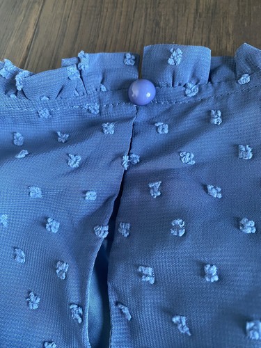 Abito svizzero Grace Karin blu per bambina arricciacapelli manica lunga a più livelli taglia 10Y - Foto 7 di 7