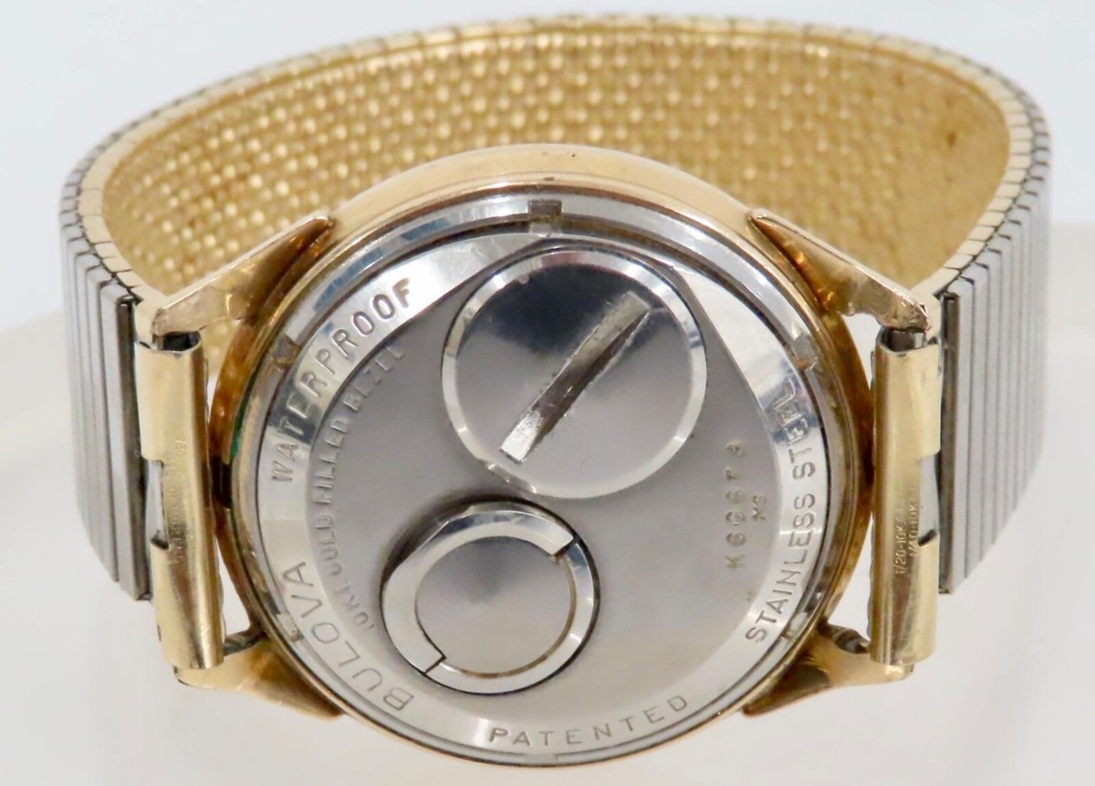 Vintage Bulova Accutron 1966 10Kt GF Cal 214 Men's Watch M6 Vintage Bulova Accutron 1966 10Kt GF Cal 214 Men's Watch M6