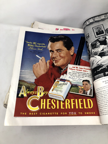 Lot of 10 Vintage Ladies Home Journal Magazines 1949 and 1950's Color Ads - Picture 24 of 24