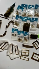 TOHO SHOJI Gold chain and metal plates jewelry making assorted selling as a lot