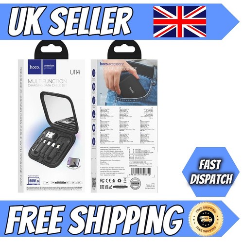 USB Adapter Kit: Multi Charging Cable Box, Phone Mount Holder, Eject Pin TRAVEL - 第 17/24 張圖片