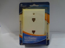 Southwestern Bell RJ12/RJ45 Flush Mounted Wall Jack S60624 - White