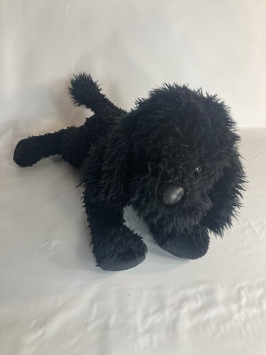 Douglas Cuddle Toys raro barboncino nero vintage PA#5 peluche animale di peluche - Foto 1 di 4