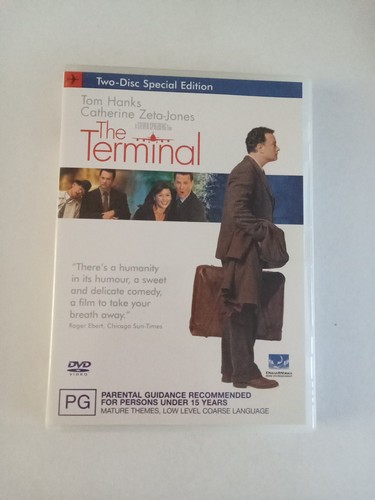 The Terminal DVD GC T5 Region 4 Tom Hanks Catherine Zeta-Jones Free Post - Picture 1 of 2