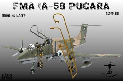 1/48 Boarding ladder for FMA IA-58 Pucara