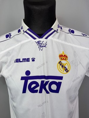 REAL MADRID 1994 1996 HOME SHIRT FOOTBALL SOCCER JERSEY KELME MENS
