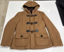 Schott nyc Made In Canada Women Blazing P C Wool & Polyester Lining Size M