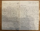 Civil War Letter Teen,  Named Soldier KIA 114 PA infantry “Collis Zouaves”