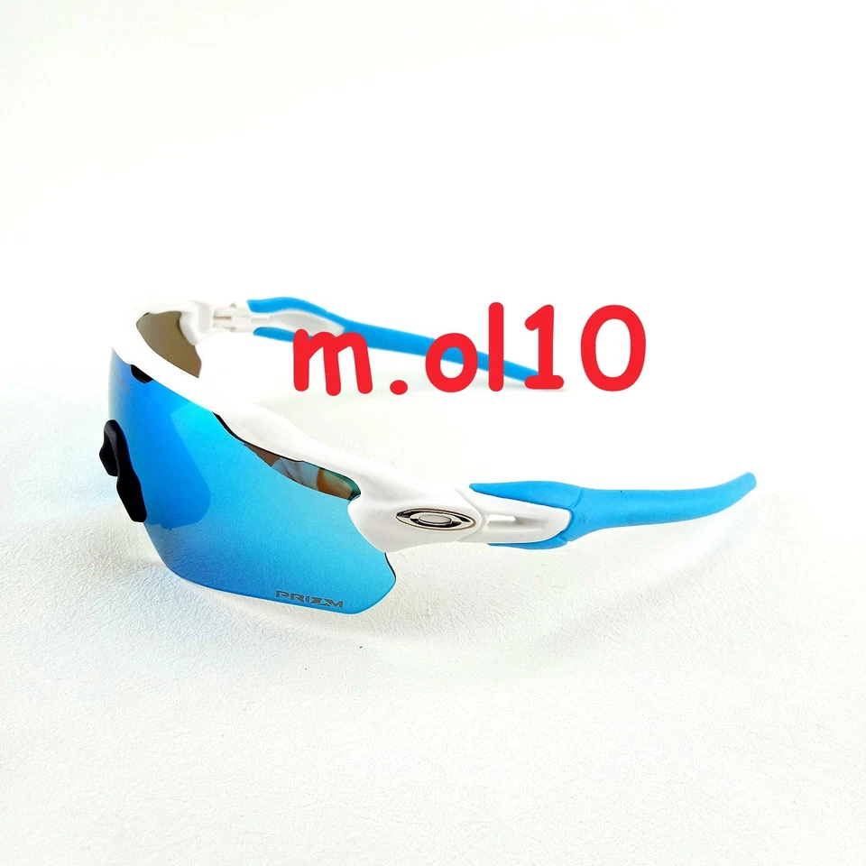 NEW Oakley Radar EV Patn Sunglasses White Frame Blue Prizm Lenses OO9208 - Image 3 of 4