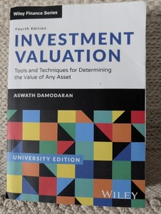 Investment Valuation Aswath Damodaran | eBay