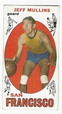 1969-70 JEFF MULLINS Rookie Topps #70 Warriors Vg/Ex