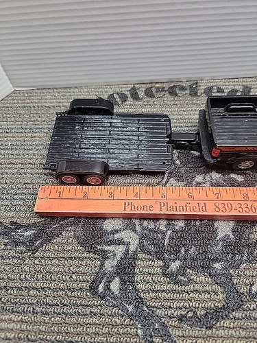 Ertl John Deere Black Chevy Pick Up Truck & Black Tailer "Metal" /0625-han3 - Picture 12 of 14