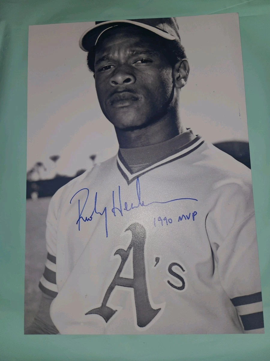 Rickey Henderson Oakland Athletics Baseball MLB Original