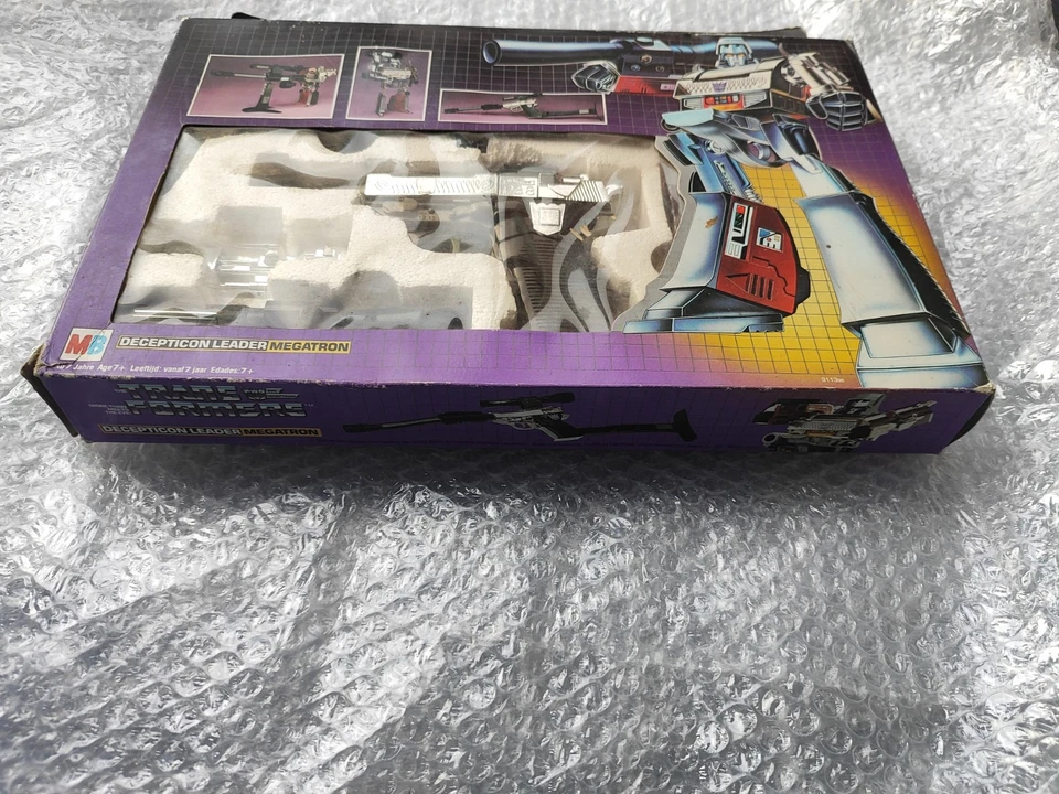 Transformers G1 / Megatron / Decepticon Leader / MB / Milton Bradley / 1985 RARE - Photo 3/4