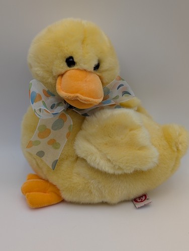 Ty Billings Yellow Duck Plush 9 Inch 2006