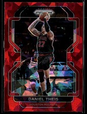 Daniel Theis 2021-22 Panini Prizm #3 Red Ice Prizm Houston Rockets