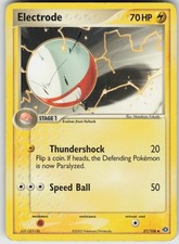 Electrode 27/106 EX Emerald Pokemon Moderately Played MP
