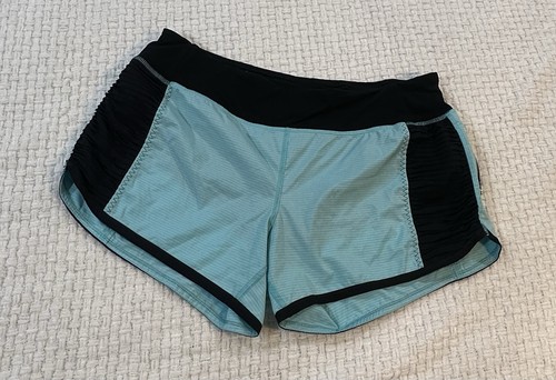 lululemon athletica Lululemon Run: Speed Short - Tonka Stripe Angel Size8