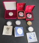 7 SILVER CANADIAN DOLLARS & TOKENS  4oz +
