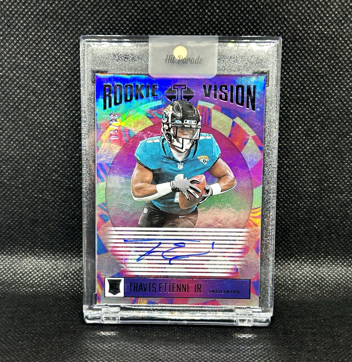 Travis Etienne Panini Illusions Rookie Vision Signatures #TE Base