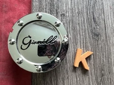 #K 1) GIANELLE Wheels CHROME  Custom Center Cap 592K75