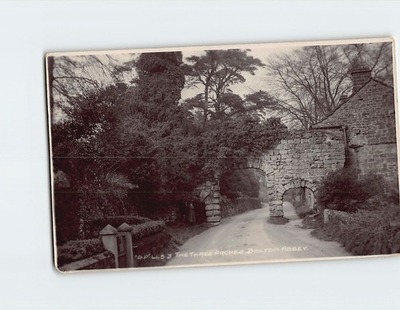 #ad Postcard The Three Arches Bolton Abbey England $3.49