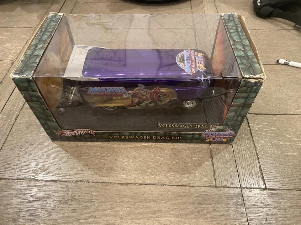 Autobús de arrastre Volkswagen 30 aniversario Hot Wheels Masters of the Universe 1/18 Foto 3 de 4