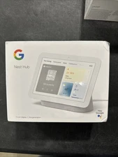 Google Nest Hub (2nd Gen.) Smart Display - Chalk (GA01331-US) SEALED
