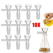 10 PACK 14MM Male Glass Bowl For Water Tobacco Pipe Bong Replacement Head