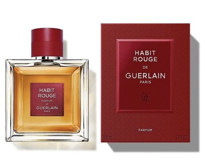 Guerlain Habit Rouge Parfum  3.3 oz / 100 ml Parfum