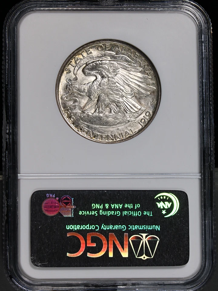 1921 Alabama Commem Half Dollar NGC MS65 Nice Eye Appeal Nice Strike - Image 4 of 4