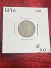 1898 Barber Dime 10c Extra Fine Silver