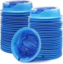 50 Pack Emesis Bag, Disposable Vomit Bags, Aircraft  Car Sickness Bag, Nausea B