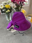 Purple Infant Sun Hat Sunday Afternoons  — photo 2