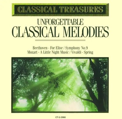 CD Beethoven / Bach / Mozart / Schubert a.o. Classical Treasures: Unforgettable