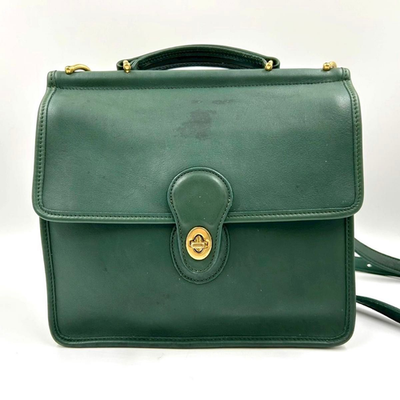 Vintage Coach 9927 2way Shoulder Bag Willis Bag Turn Lock