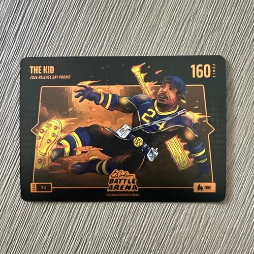 2026 Bo Jackson Battle Arena Ken Griffey Jr Fire P-5 Promo