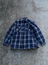 Expeditions Blue Plaid Flannel Lined Quilted ...