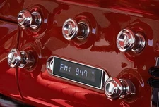 1955-59 GMC Chevrolet Truck Radio Chevy Apache Pickup Stereo AUX AM FM