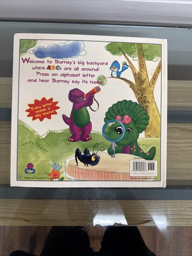 BACKYARD ABC (PLAY-A-SOUND / BARNEY) By Chris Sharp - Hardcover **Excellent** - Picture 14 of 14
